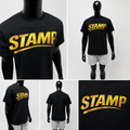 STAMP Signature Tee- Black